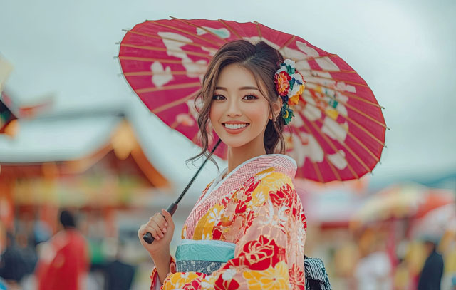 着物の雨対策