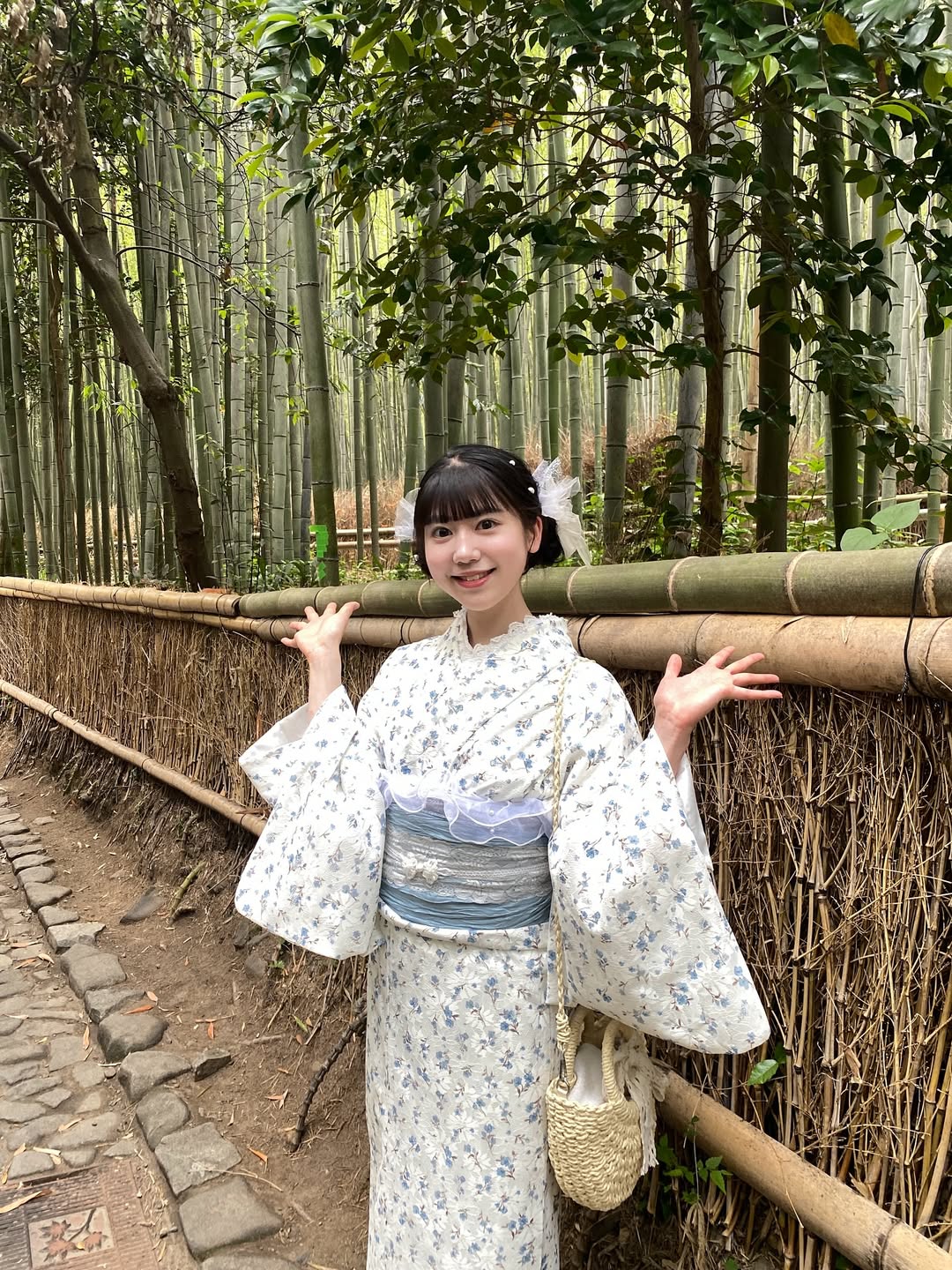 梨花和服の画像6